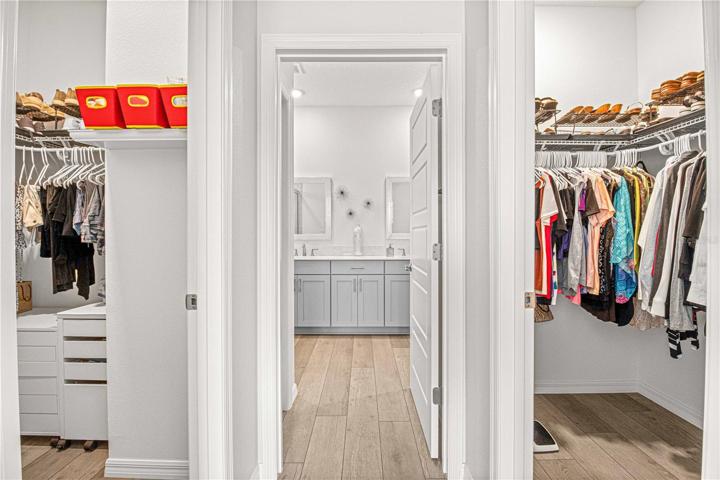 Two Walk In Closets