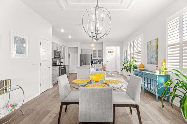 View from Living Space towards Kitchen