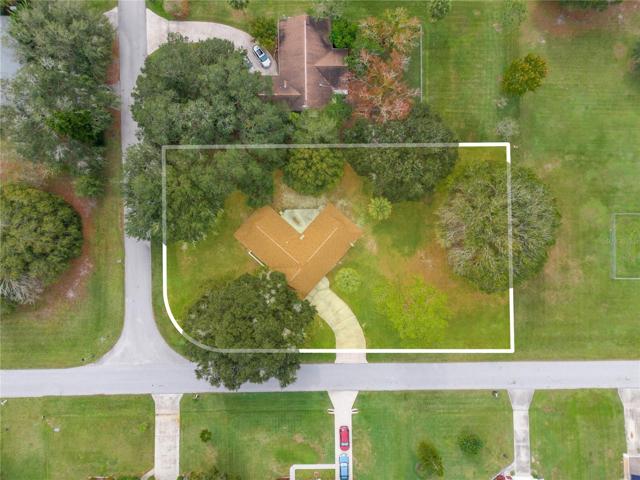 Lot view aerial