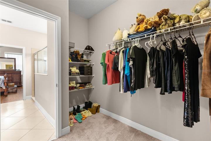 Owner's Walk-in Closet
