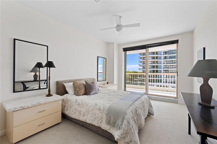 Guest bedroom 1, access to Terrace #3