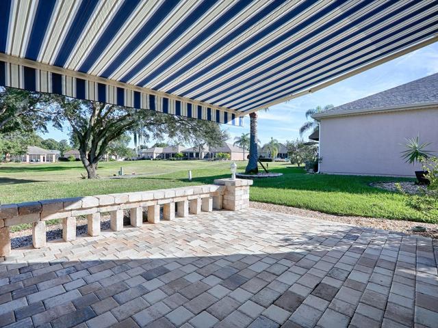 Outside Patio with Awning
