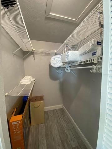 Walk in closet in Master Suite