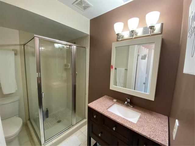 Ensuite bathroom with walkin shower