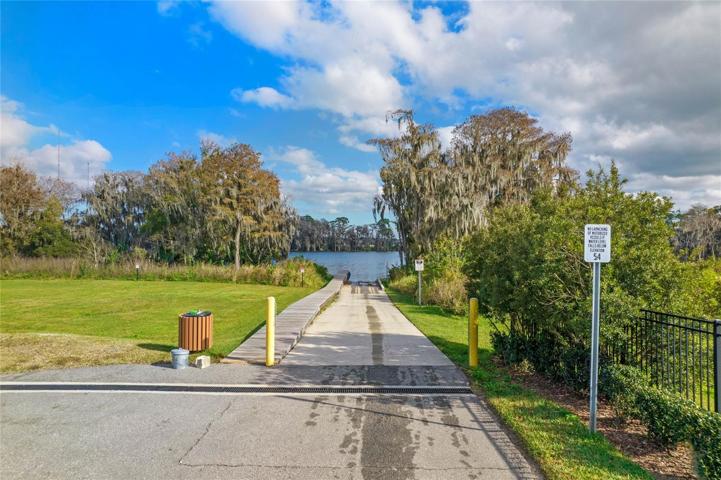 Located on Lake Pickett- the community offers a private boat ramp
