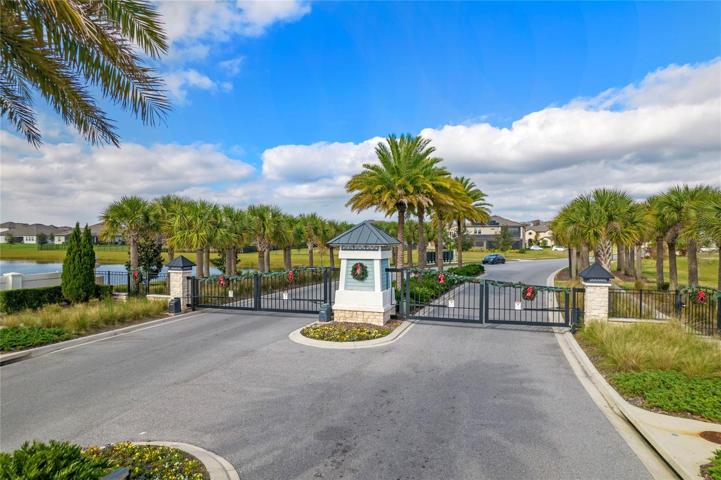 Tucked away in a secure gated community