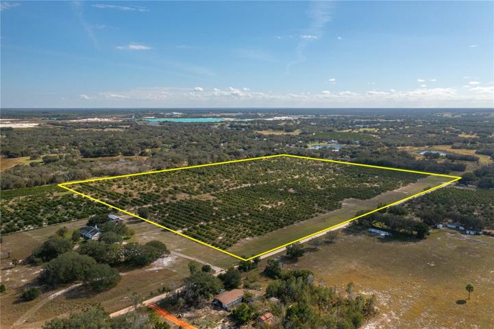 Parcel overlay looking to SW