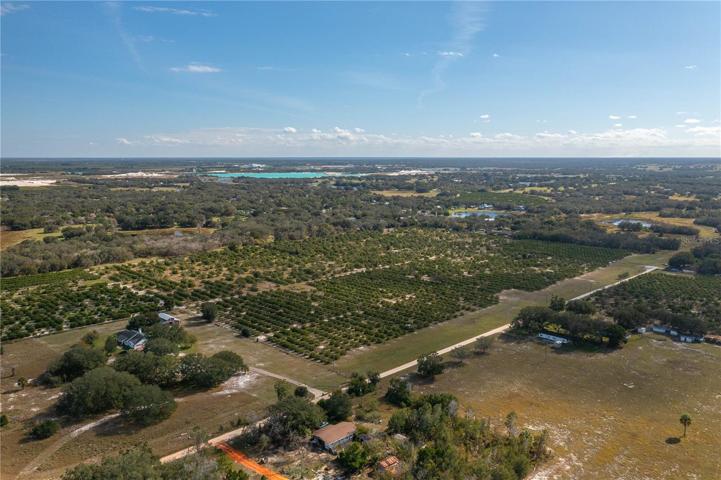 Aerial view looking South East