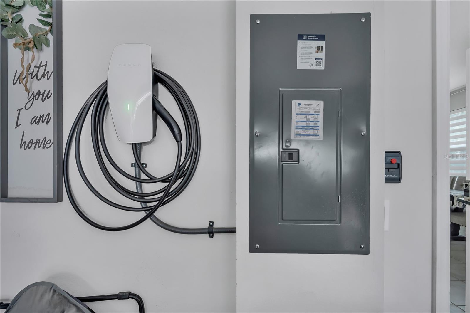 TESLA CHARGER AVAILABLE IF NEEDED