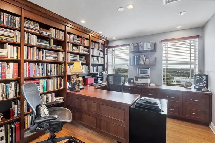 Private den/study/office with great southern vistas