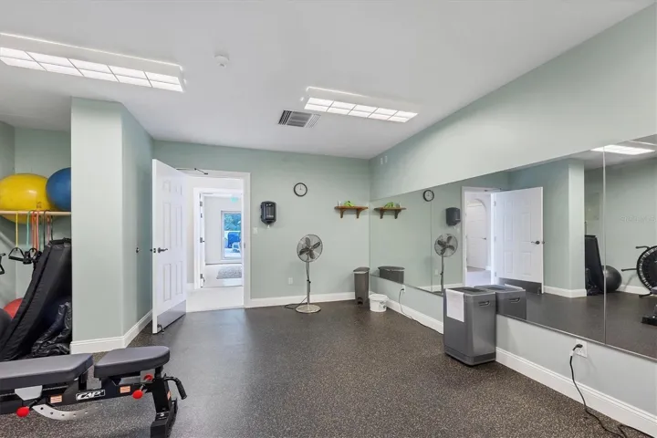 3rd floor yoga room