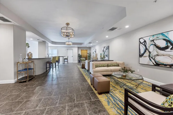 3rd floor dedicated to amenities