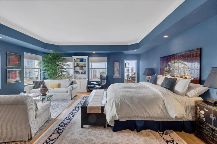 Palatial Primary bedroom