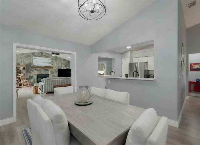 Dining area