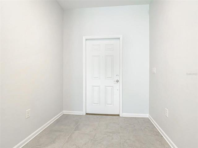 Hallway leading to front door
