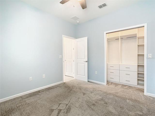 Bedroom 4 with custom built organizer (closet doors available)