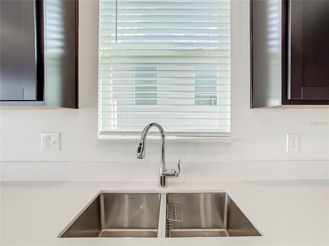 Dual stainless steel sink