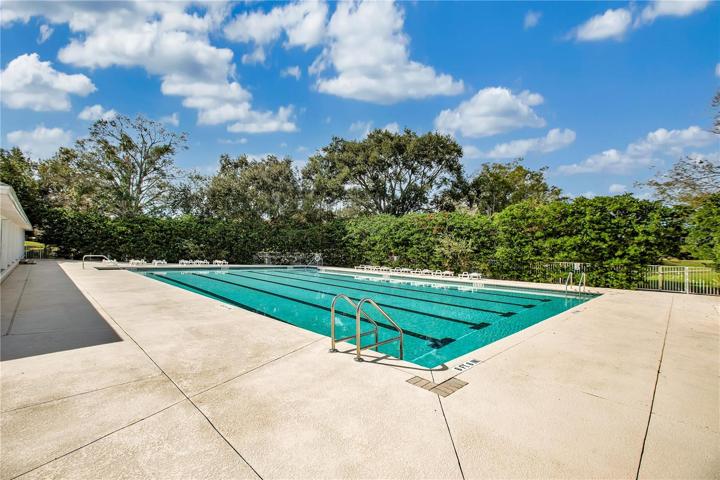 Community Pool large enough for laps after your morning workout