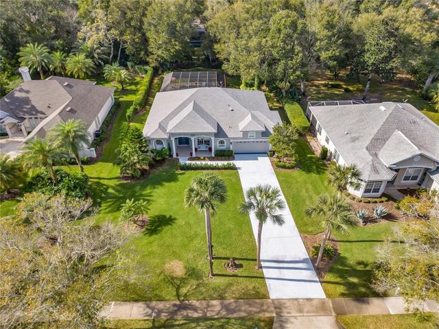 Aerial view of the front