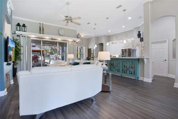 Enjoy the open plan