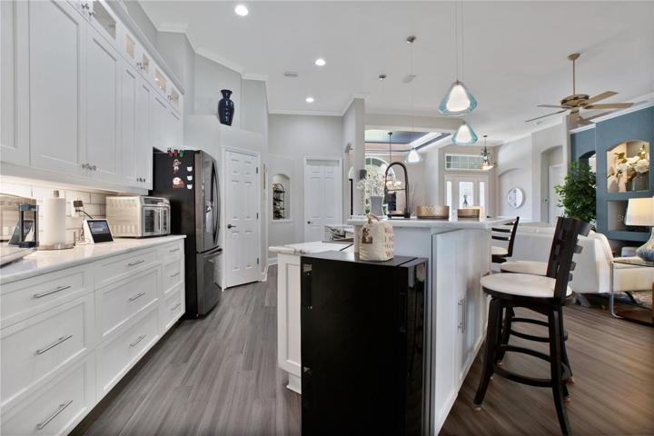 Plenty of work space and storage in this well thought out kitchen