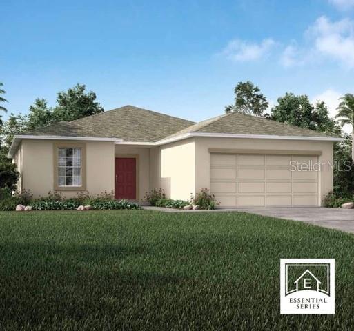 Exterior Design. Artistic rendering for this new construction home. Pictures are for illustrative purposes only. Elevations, colors and options may vary.