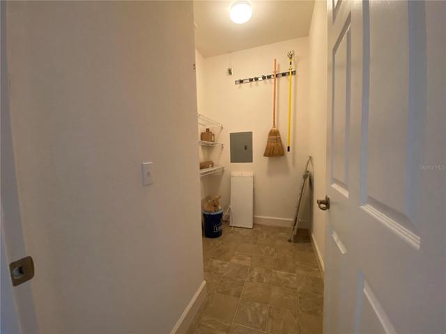 Storage Closet off Hallway on 1st Floor