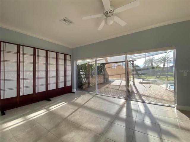 Florida Room is Air Conditioned with Tile Flooring