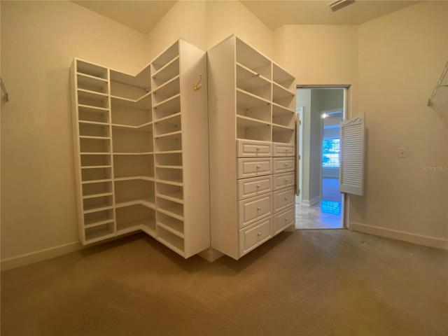Custom Shelving in Master Closet Space