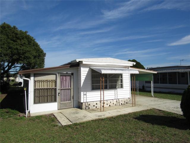 Front, South facing.