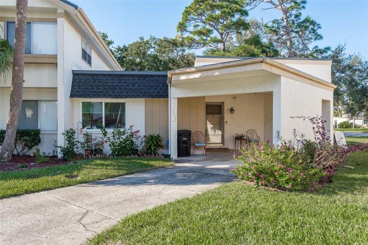 Two Bedrooms and Two Full Bathrooms. With a carport and a fenced back yard