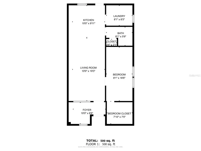 Floorplan of Unit 2