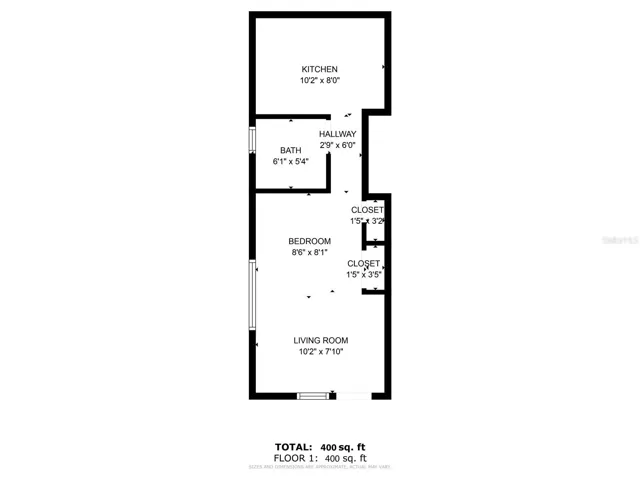 Floorplan of Unit 1