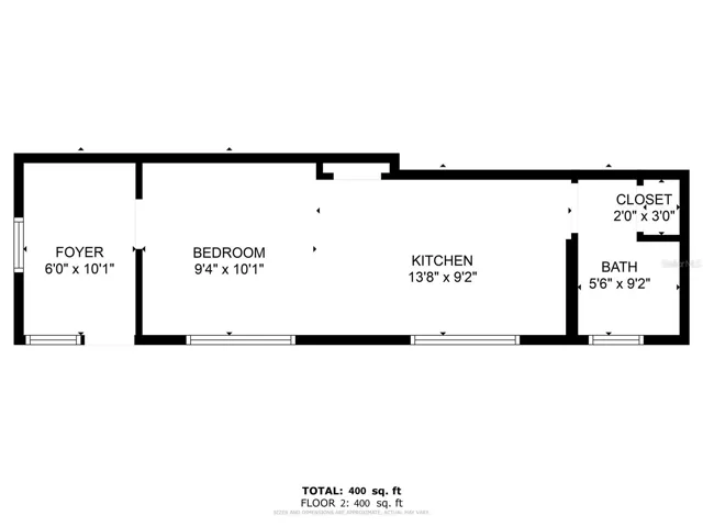 Floor-plan of Unit 4