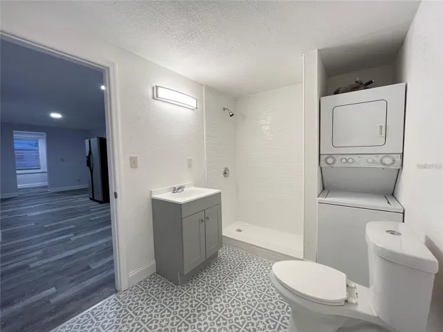 Unit #3 Spacious Bathroom with Laundry