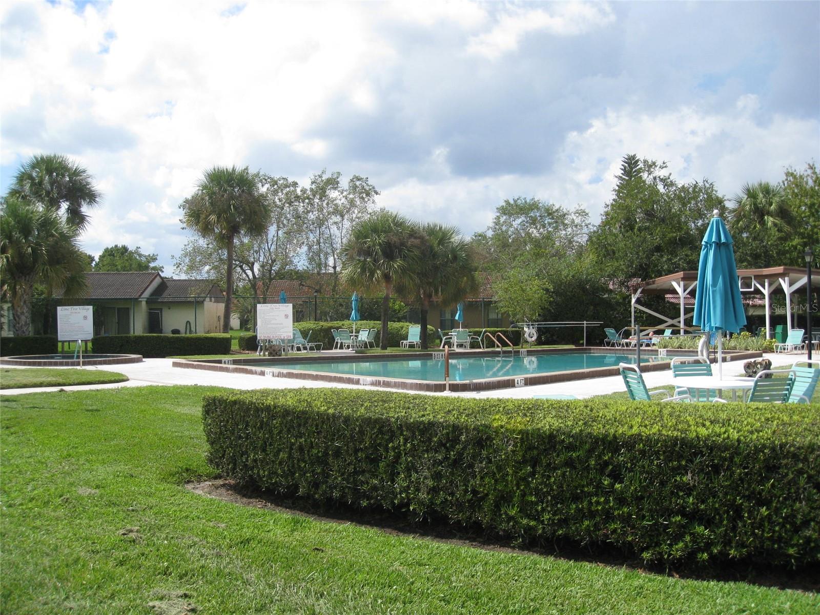 Lime Tree Village HOA community swimming pool