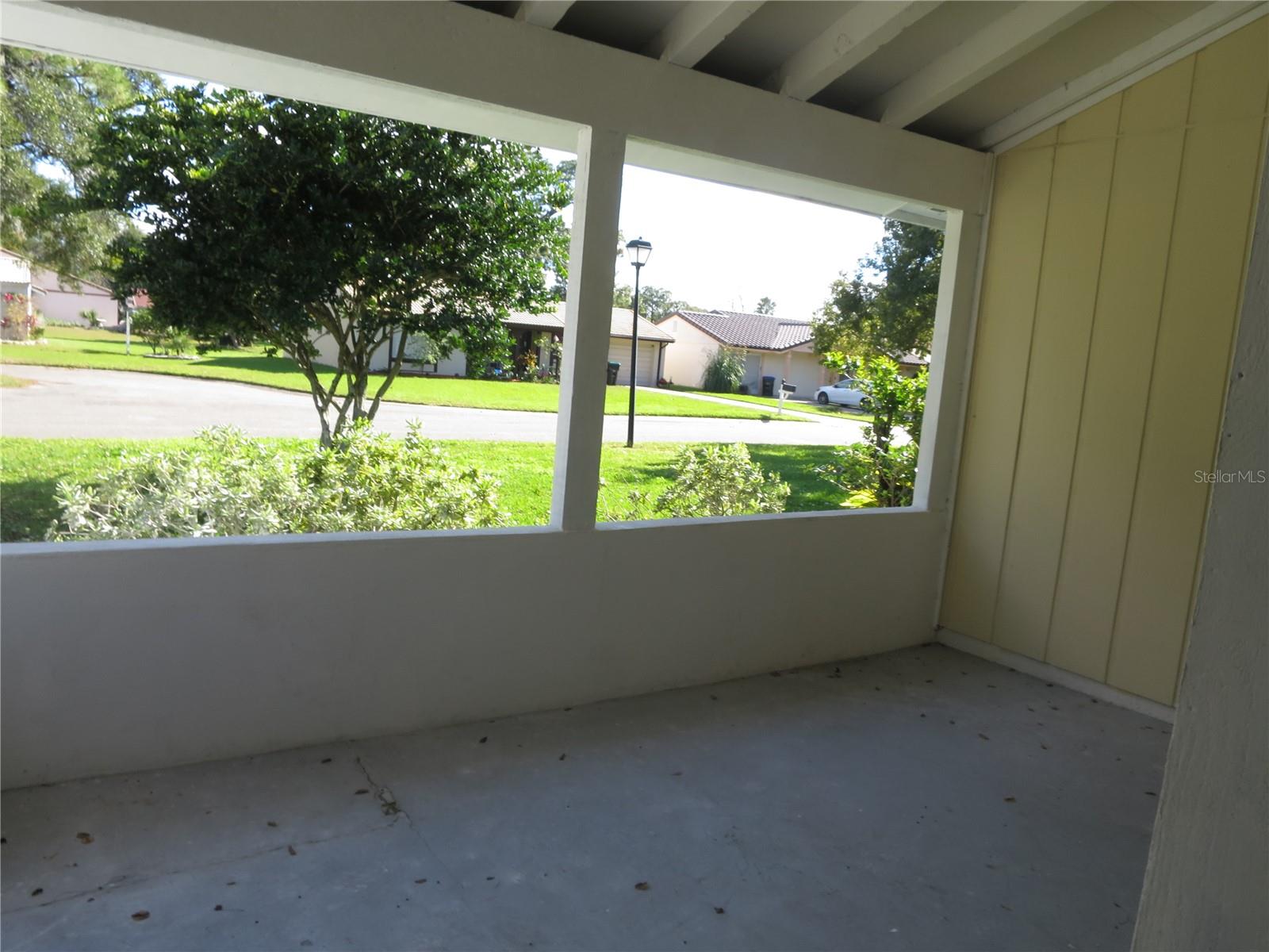 Front porch view
