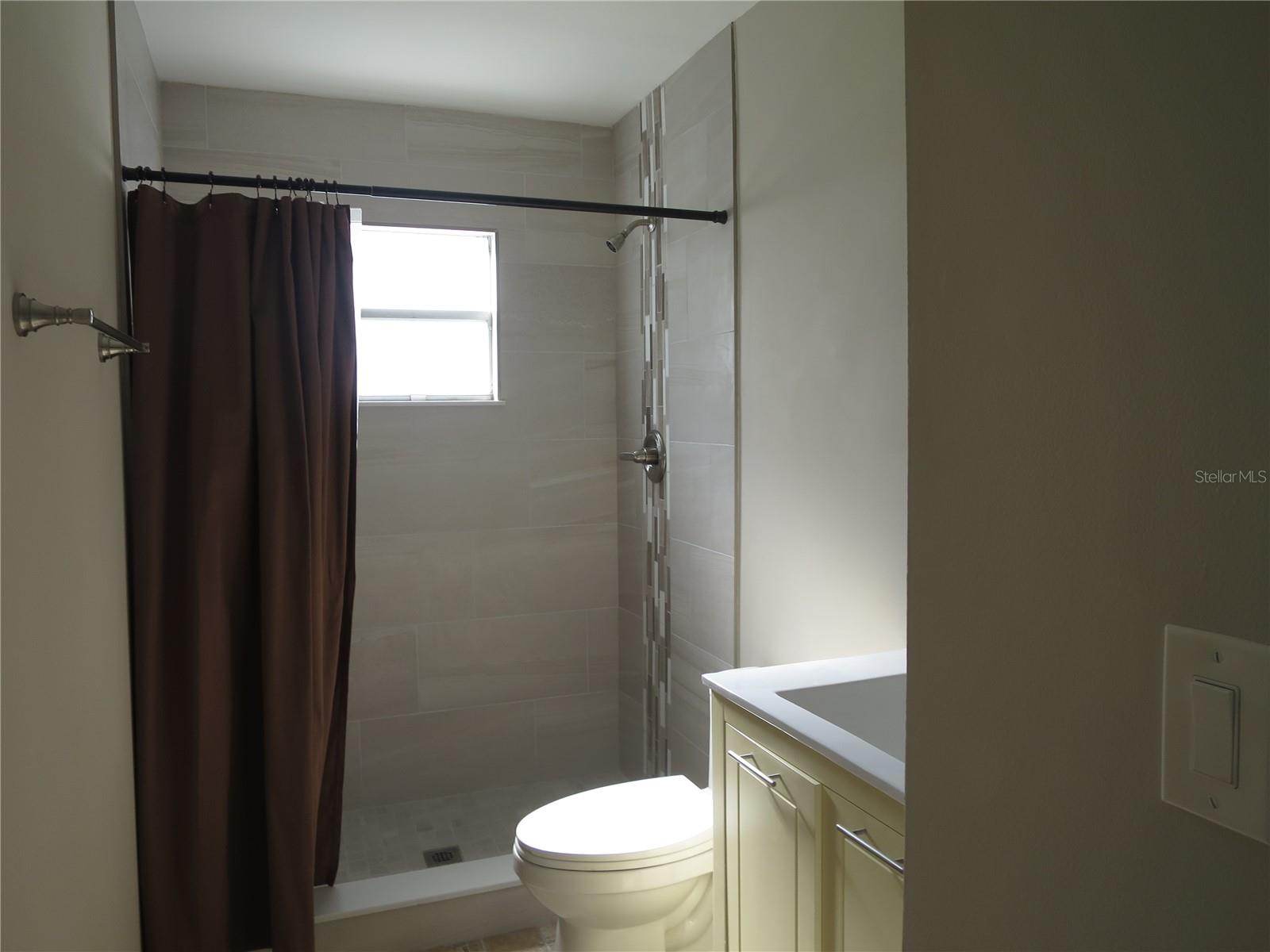 Hallway Bathroom with Shower