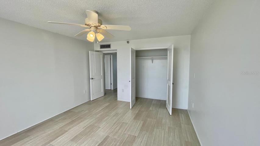 Guest Bedroom & Closet View Prior to Painting