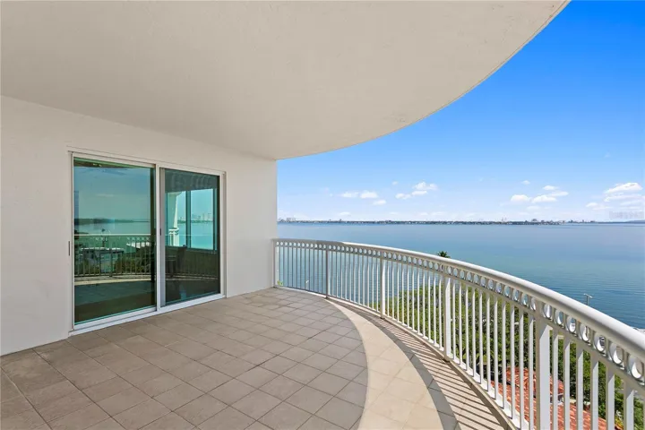 Your spacious balcony