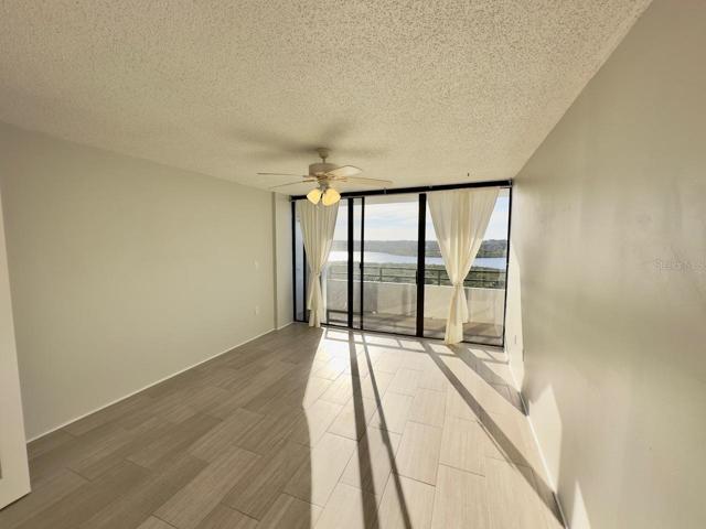 Guest Bedroom View from Doorway looking out to Balcony and Intracoastal Waterway Views