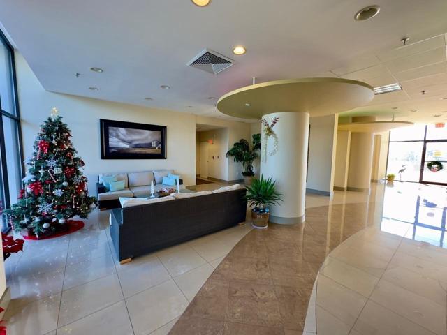Main Lobby Area Holiday Setting