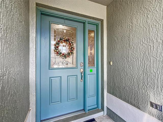 Screened Front Entrance
