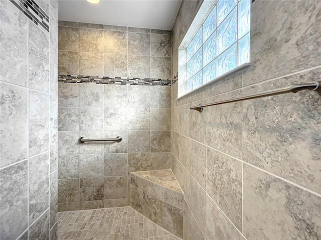 Primary Bath - Walk In Shower with Bench
