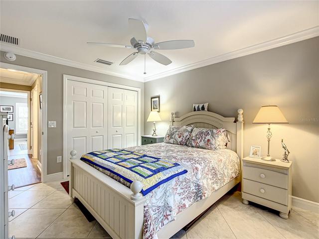 Rear 2nd Bedroom with Tile Floor