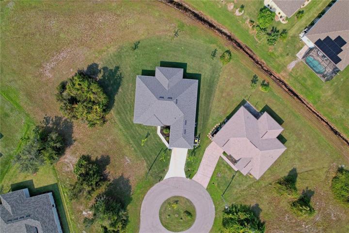 Aerial home on Left