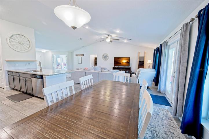 Dining area view