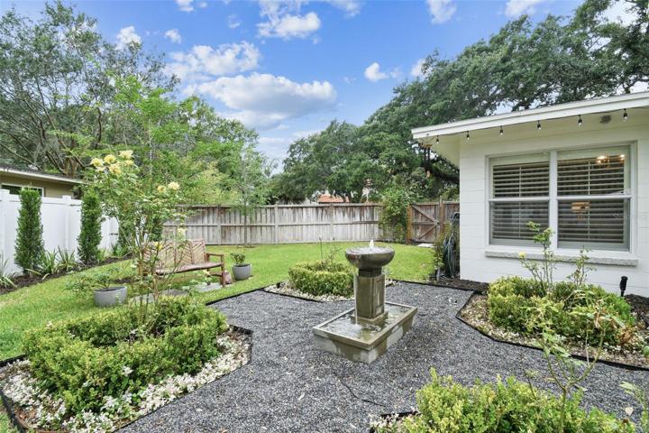 PRAYER GARDEN IN BACK YARD