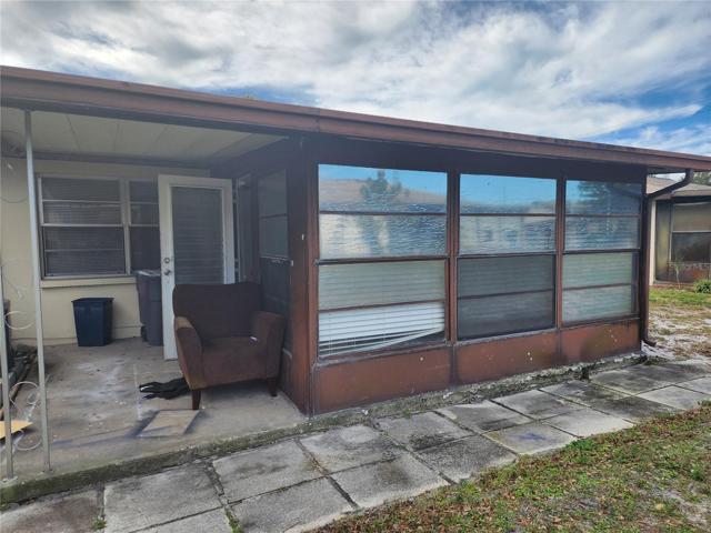 Back patio