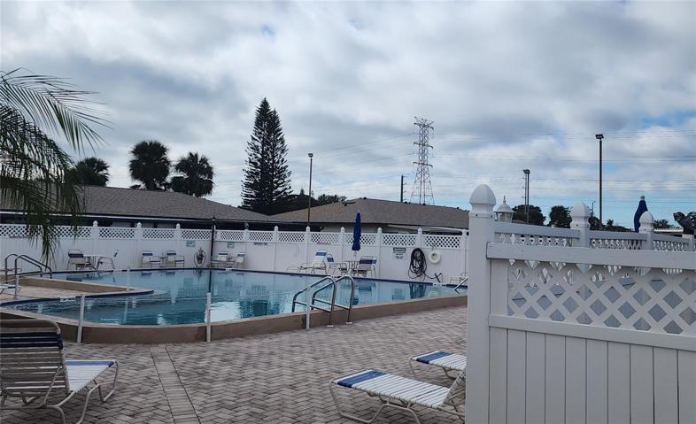 Pool area with Clubhouse